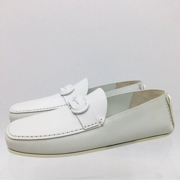 Salvatore Ferragamo PALINURO Astronaut Leather Loafer Driving Shoes Mens US 8 - Picture 4 of 15